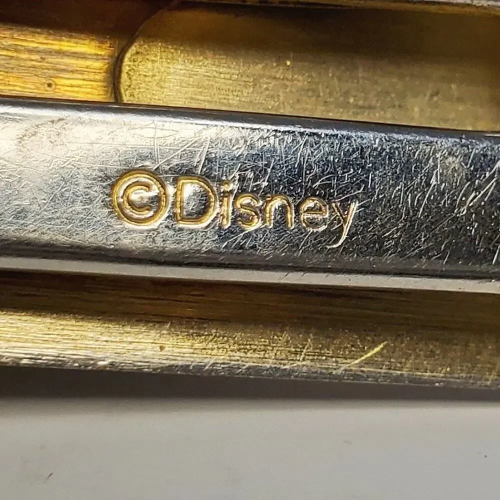 Disney Vintage Mickey Mouse Gold-Toned Money Clip